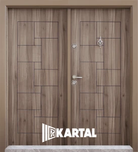 Двукрила Врата Модел Kartal a T 100 цвят Sparta